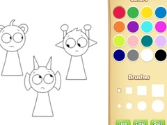 Παιχνίδι Sprunki Coloring Pages
