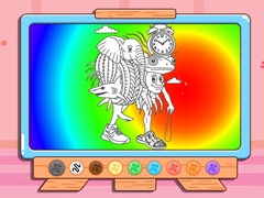 Παιχνίδι Coloring Book: Brainrot Animals Merge