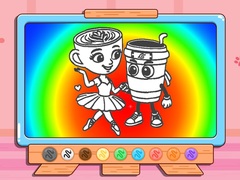 Παιχνίδι Coloring Book: Cappuccina Assassino Love Story