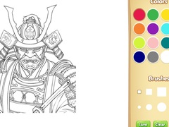Παιχνίδι Samurai Coloring Book