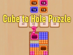 Παιχνίδι Cube to Hole Puzzle
