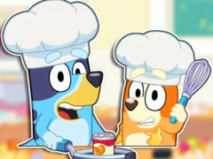 Παιχνίδι Jigsaw Puzzle: Bluey & Bingo Fancy Cooking