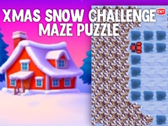 Παιχνίδι Xmas Snow Challenge Maze Puzzle