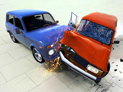 Παιχνίδι Beam Drive Car Crash Test Simulator