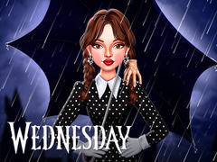 Παιχνίδι Celebrity Wednesday Addams Style