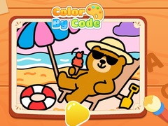 Παιχνίδι Color By Code: Chill Bear