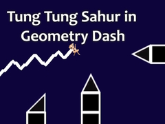 Παιχνίδι Tung Tung Sahur in Geometry Dash