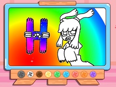 Παιχνίδι Coloring Book: Alphabet Lore H