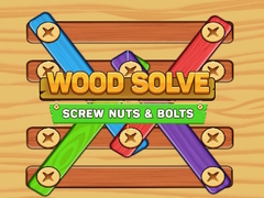 Παιχνίδι Screw Nuts Bolts Wood Solve
