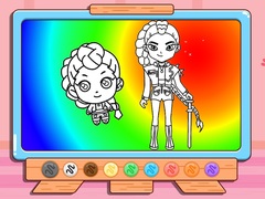 Παιχνίδι Coloring Book: Kpop Rumi