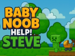 Παιχνίδι Baby Noob Help! Steve