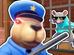 Παιχνίδι Obby Escape: Prison Rat Dance
