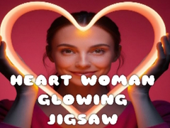 Παιχνίδι Heart Woman Glowing Jigsaw
