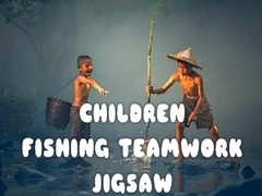 Παιχνίδι Children Fishing Teamwork Jigsaw