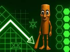 Παιχνίδι Tung Tung Sahur in Geometry Dash