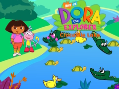Παιχνίδι Dora The explorer  Crocodile Lake