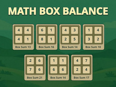 Παιχνίδι Math Box Balance