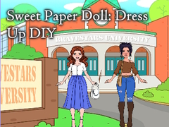 Παιχνίδι Sweet Paper Doll: Dress Up DIY
