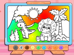 Παιχνίδι Coloring Book: Jurassic Dinosaurs