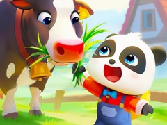 Παιχνίδι Jigsaw Puzzle: Baby Panda Cow Ranch