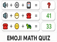 Παιχνίδι Emoji Math Quiz