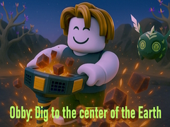 Παιχνίδι Obby: Dig to the center of the Earth
