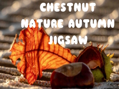 Παιχνίδι Chestnut Nature Autumn Jigsaw