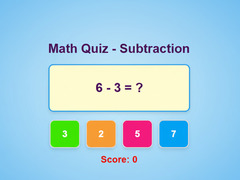 Παιχνίδι Math Quiz - Subtraction