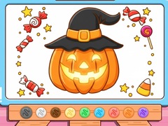 Παιχνίδι Coloring Book: Halloween Pumpkin