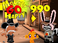 Παιχνίδι Monkey Go Happy Stage 990