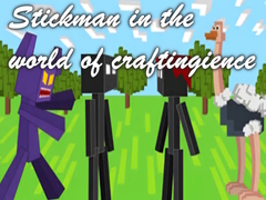 Παιχνίδι Stickman in the world of craftingience