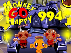 Παιχνίδι Monkey Go Happy Stage 994