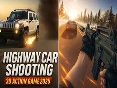 Παιχνίδι Highway Car Shooting 3D Action Game 2025