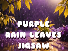 Παιχνίδι Purple Rain Leaves Jigsaw