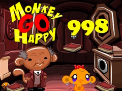 Παιχνίδι Monkey Go Happy Stage 998