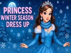 Παιχνίδι Princess Winter Season Dress Up