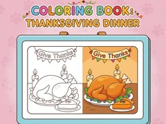 Παιχνίδι Coloring Book: Thanksgiving Dinner