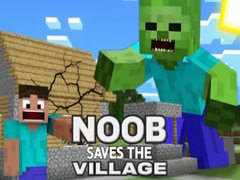 Παιχνίδι Noob Saves the Village