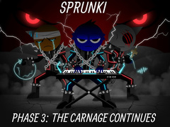 Παιχνίδι Sprunki Phase 3: The Carnage Continues
