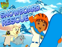 Παιχνίδι Go Diego Go! Snowboard Rescue 