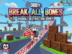 Παιχνίδι Obby: Break All Bones Ragdoll