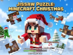 Παιχνίδι Jigsaw Puzzle: Minecraft Christmas