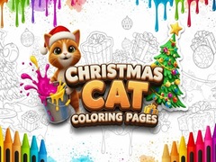 Παιχνίδι Christmas Cat Coloring Pages