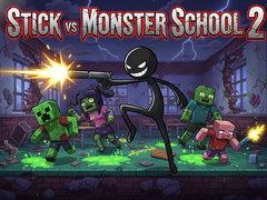 Παιχνίδι Stick vs Monster School 2