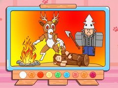 Παιχνίδι Coloring Book: 99 Nights In The Forest