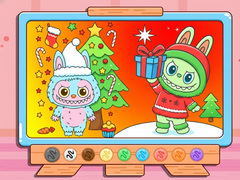 Παιχνίδι Coloring Book: Christmas Labubu