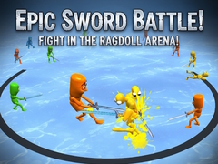 Παιχνίδι Epic Sword Battle! Fight in the Ragdoll Arena!