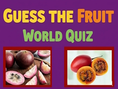 Παιχνίδι Guess The Fruit World Quiz