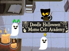 Παιχνίδι Doodle Halloween Momo Cat: Academy