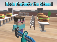 Παιχνίδι Noob Protects the School